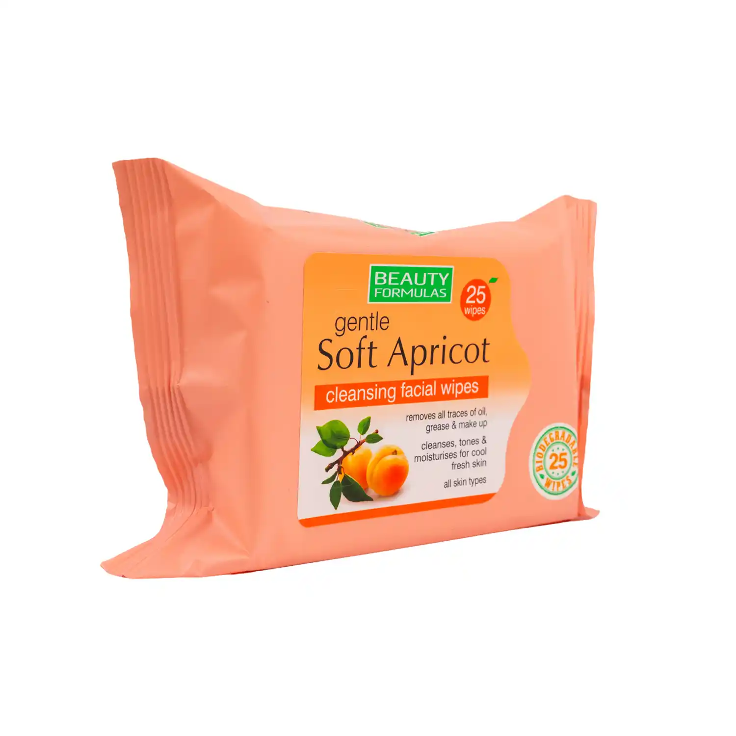 Apricot Extract Biodegradable Facial Wipes - Image 4