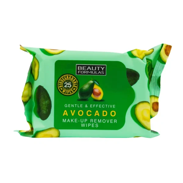 Avocado Biodegradable Makeup Remover Wipes 25's
