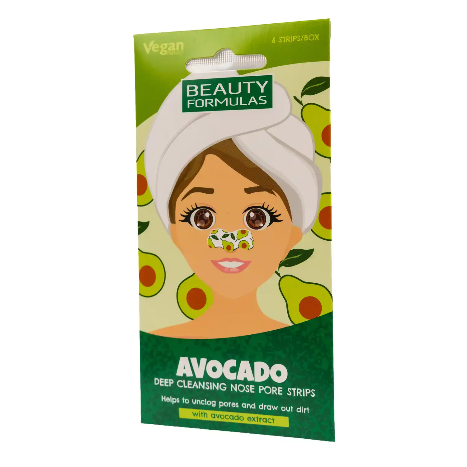 Avocado Nose Pore Strips 6's - Image 3
