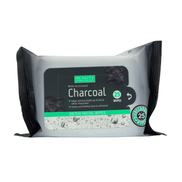 Charcoal Facial Wipes 25's