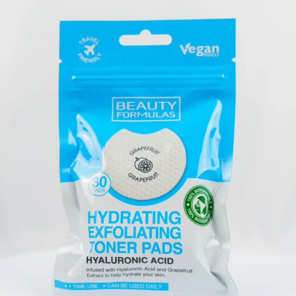 Hyaluronic Acid Exfoliating Toner Pads 30's