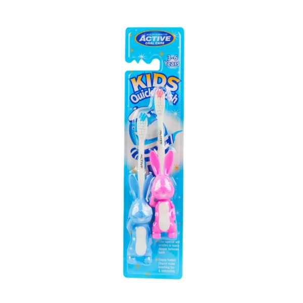 Kids Quickbrush 2 Pk. Rabbit [3-6yrs.]