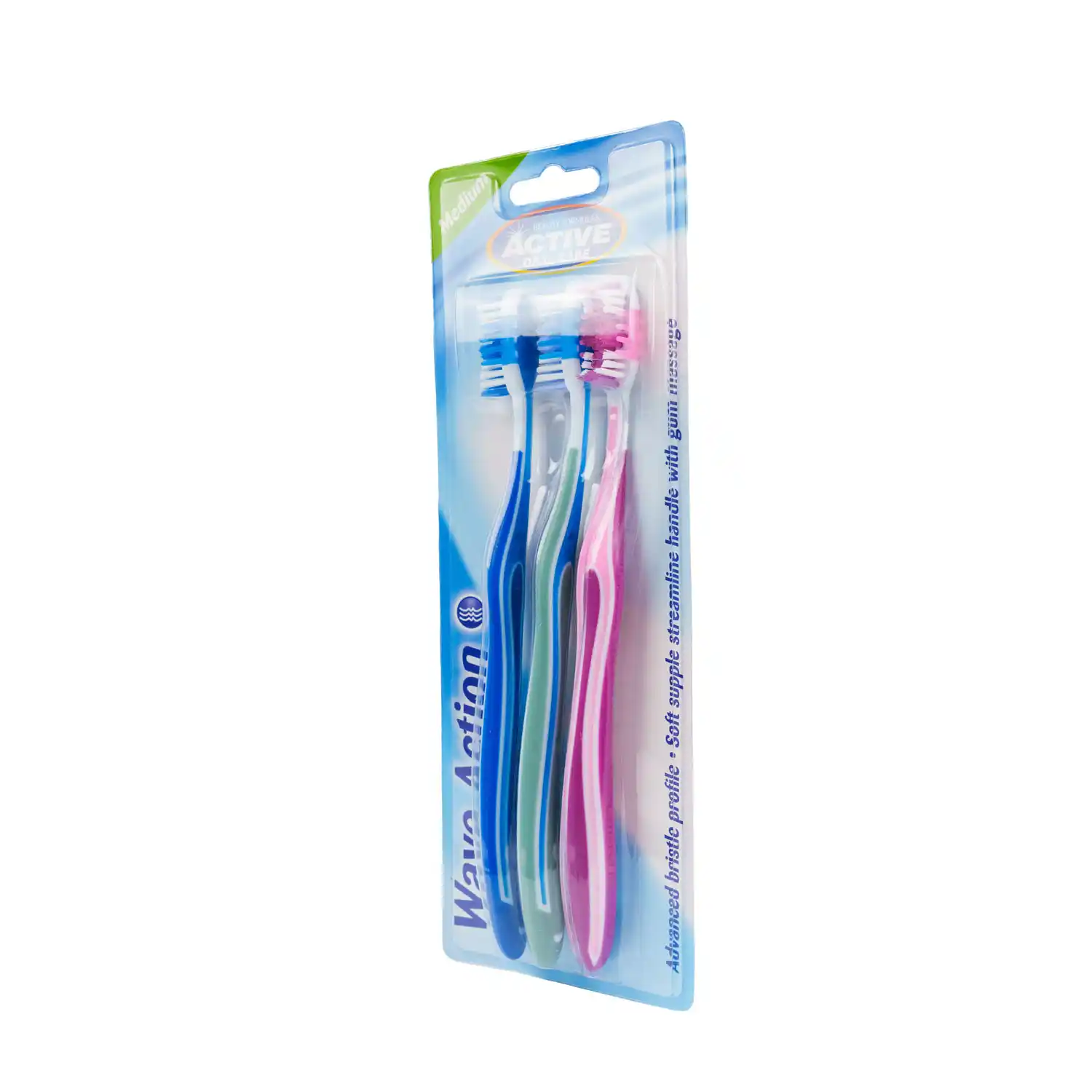 Wave Action Toothbrush 3pk - Image 3