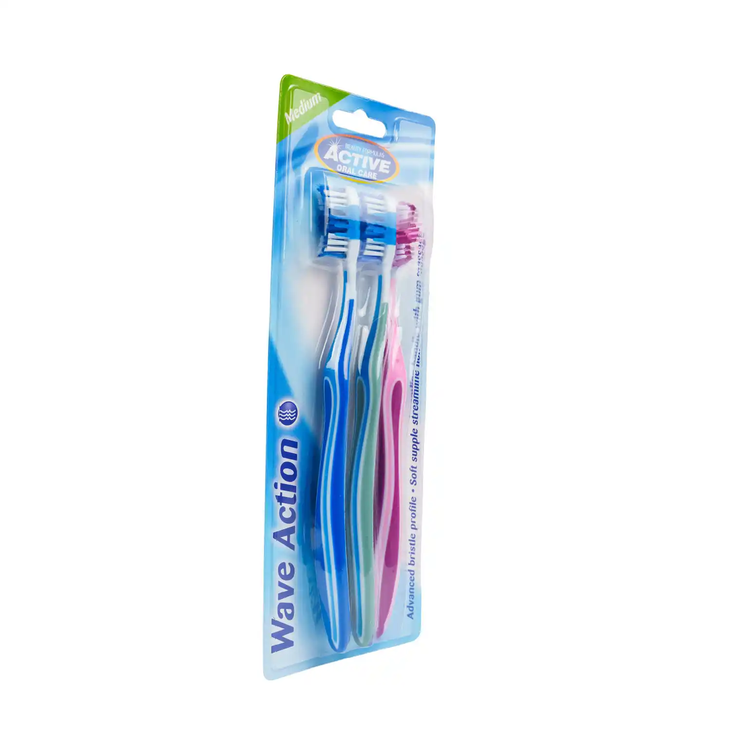 Wave Action Toothbrush 3pk - Image 4
