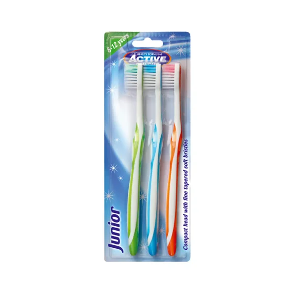 Junior Toothbrush 3 pk.[8-12 Years]