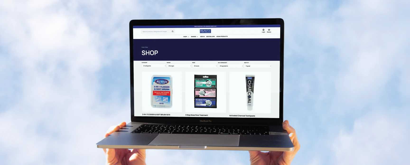 A selection of Beauty Formulas skincare and personal care products